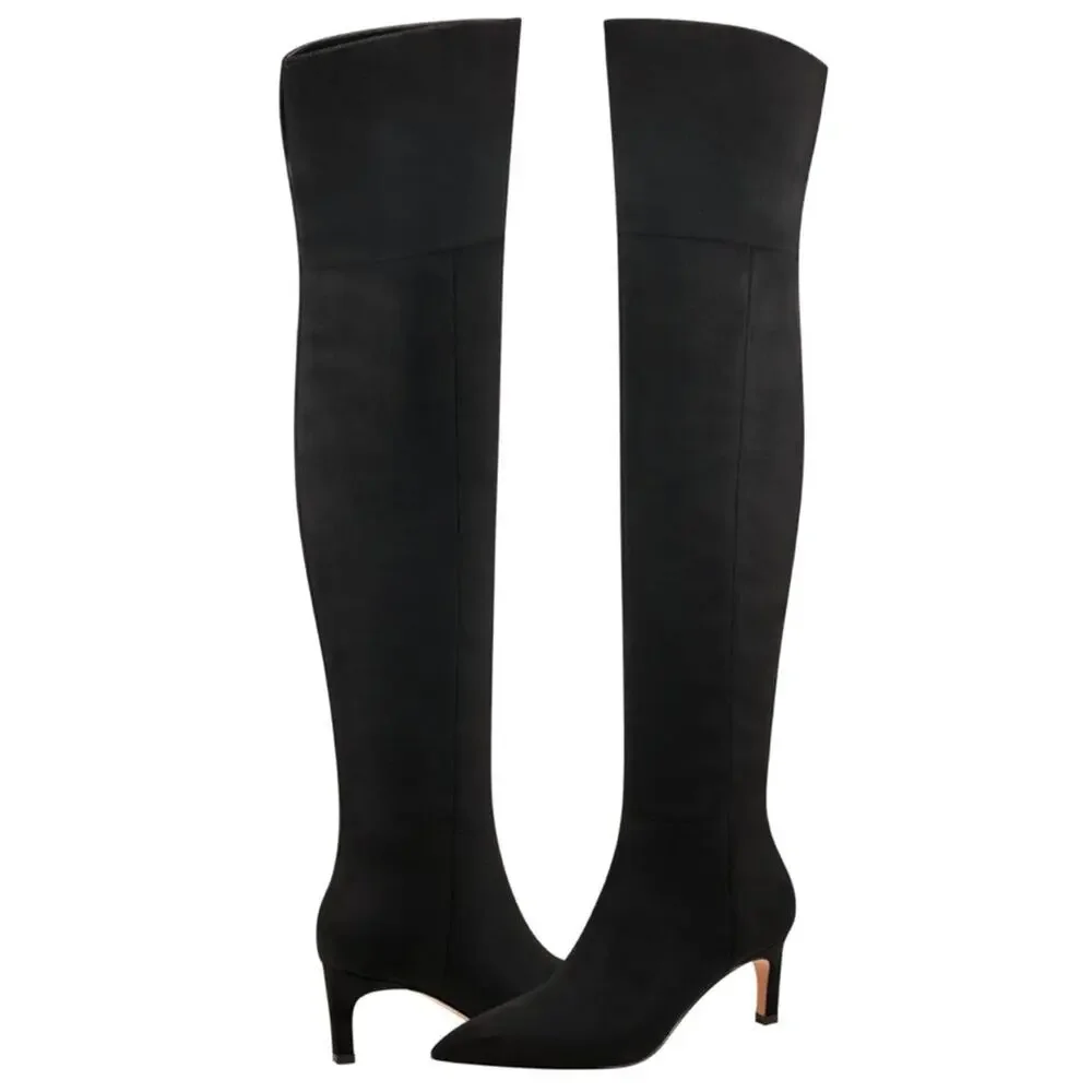 Marc Fisher Qulie Over-The-Knee Boot Size 7.5 New